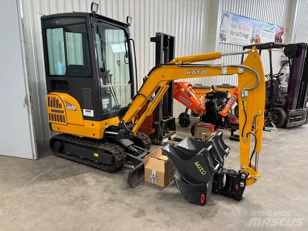 Kato HD 19vxt Mini bageri < 7t
