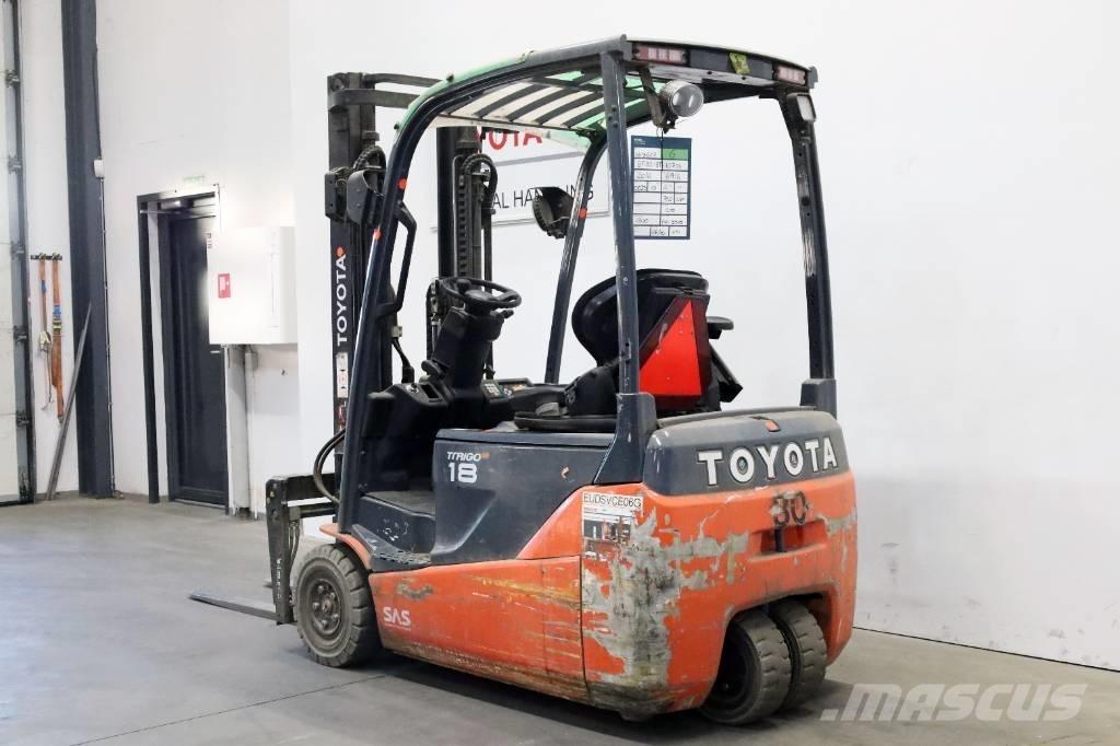 Toyota 8FBE18T Električni viljuškari