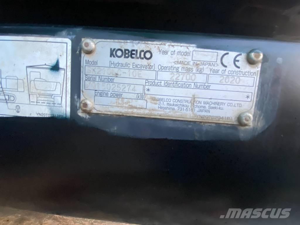 Kobelco SK210LC-10E Bageri guseničari