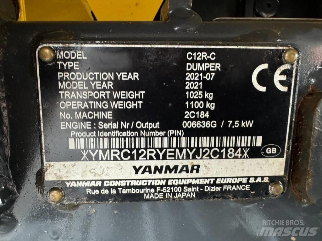 Yanmar C 12 RC Damperi na gusenice