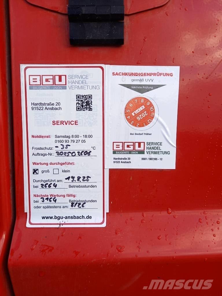 Manitou 220 TJ + Teleskopske podizne platforme