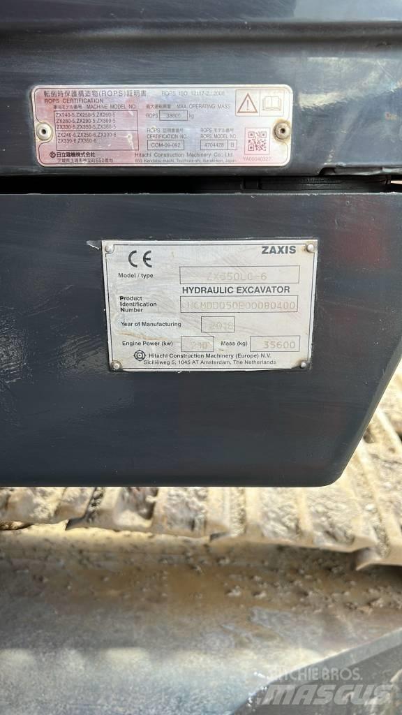 Hitachi ZX350-6 Bageri guseničari