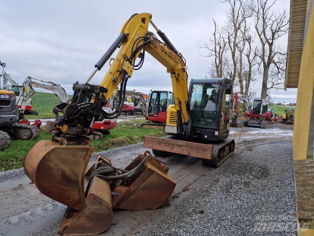 New Holland E60C Mini bageri < 7t