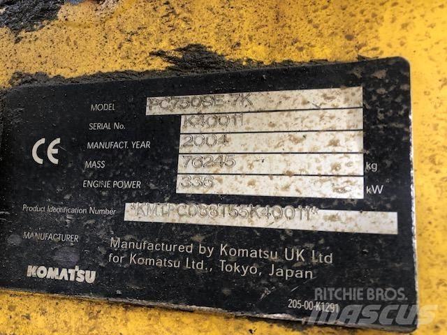 Komatsu PC 750 SE-7K Bageri guseničari