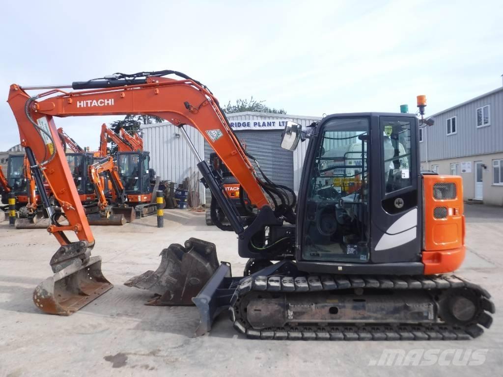 Hitachi ZX 85 US B-6 Midi bageri 7t – 12t