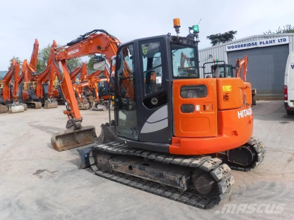 Hitachi ZX 85 US B-6 Midi bageri 7t – 12t