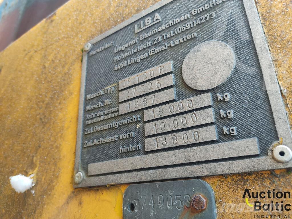 Demag DF 120 P Asfaltni finišeri