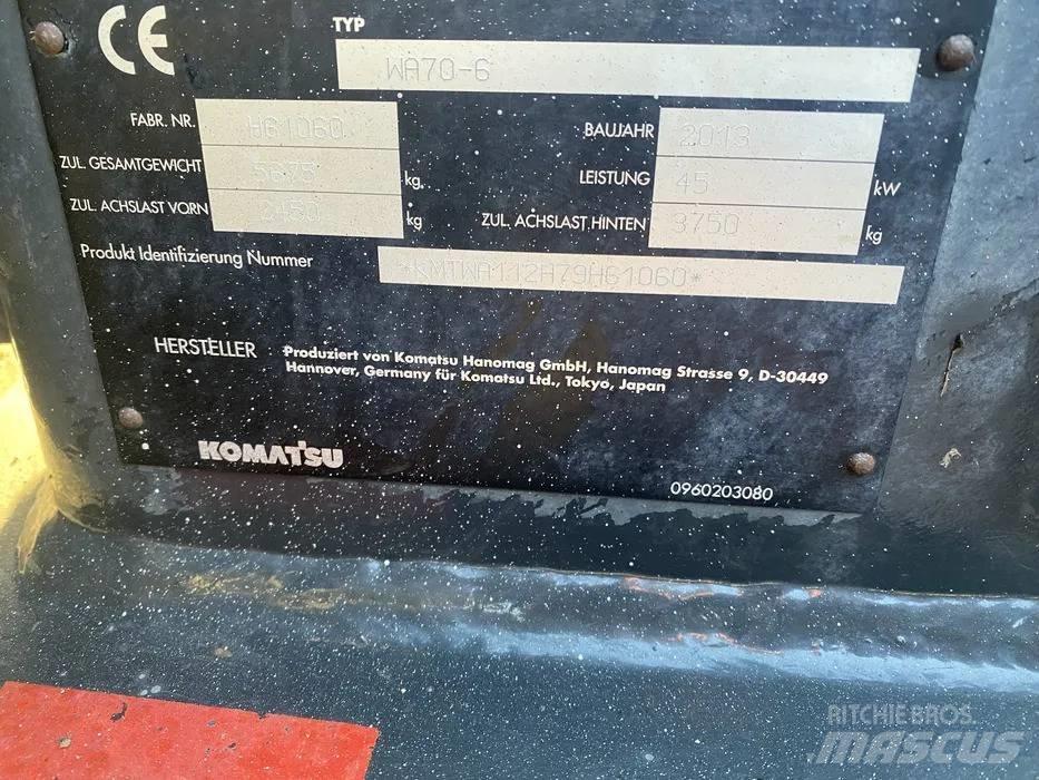 Komatsu WA 70-6 Utovarivači na točkove