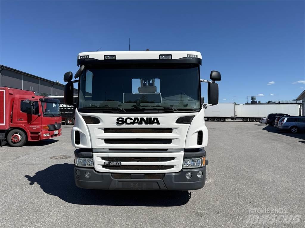 Scania P450 6X2 Rol kiper kamioni sa kukom za podizanje tereta