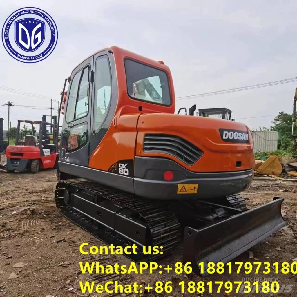 Doosan DX 80 Bageri guseničari