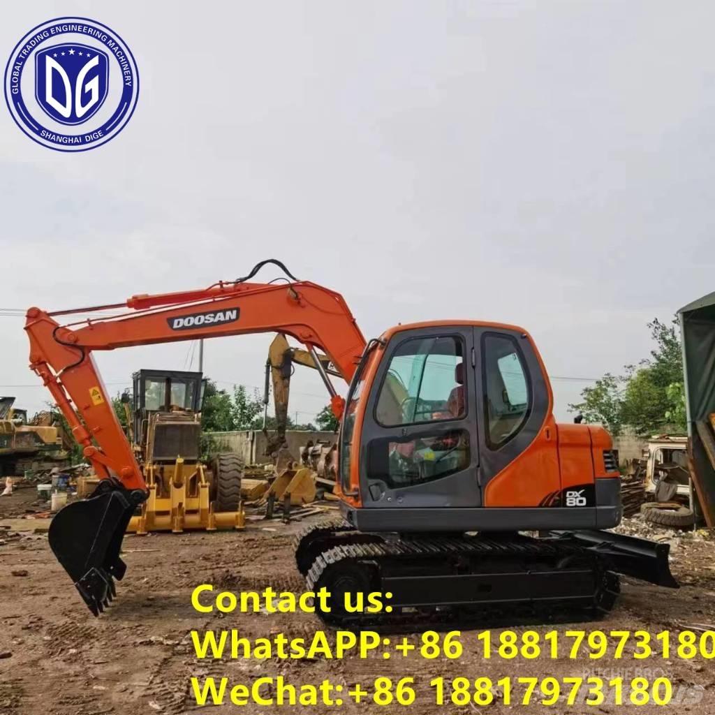 Doosan DX 80 Bageri guseničari