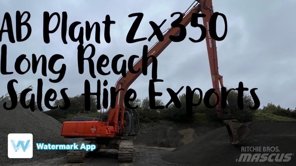 Hitachi ZX 350 LL Bageri guseničari