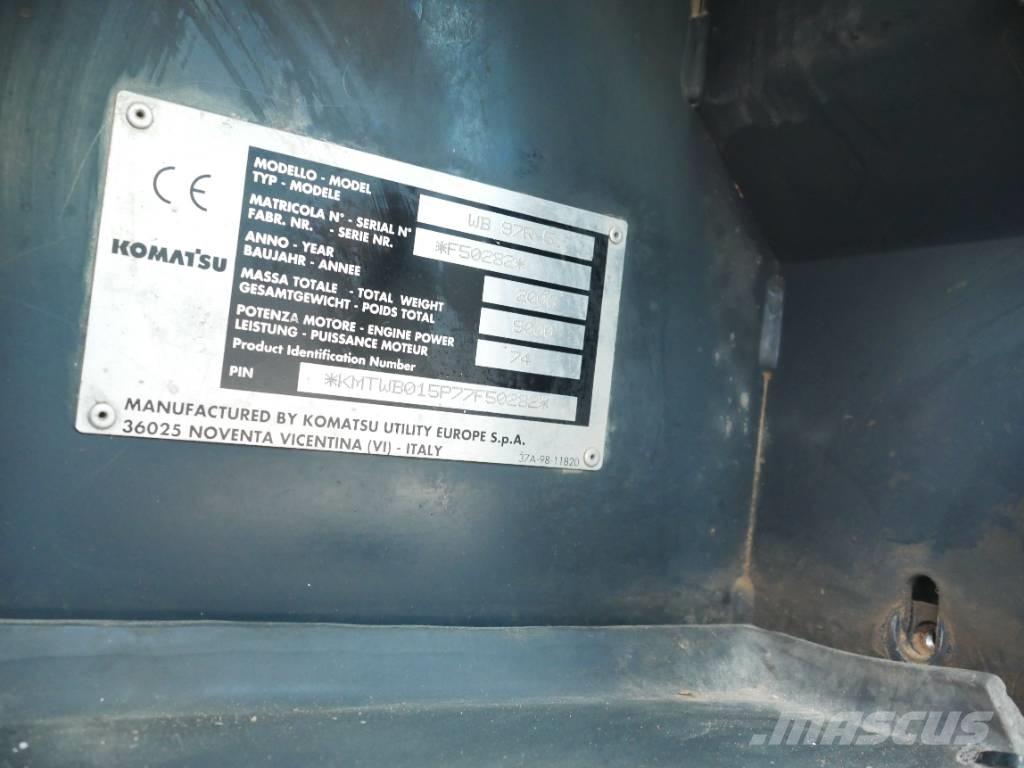 Komatsu WB 97 R-5 Rovokopači