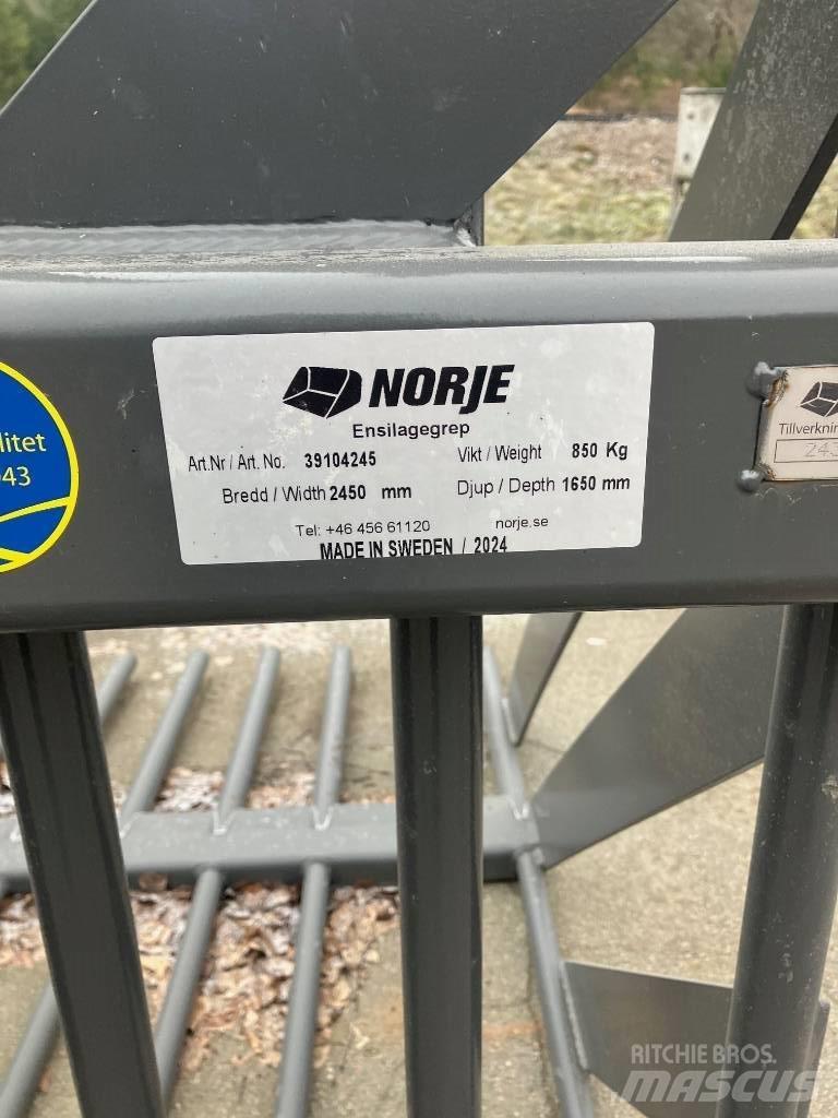 Norje Ensilagegrep Oprema za prednji utovarivač
