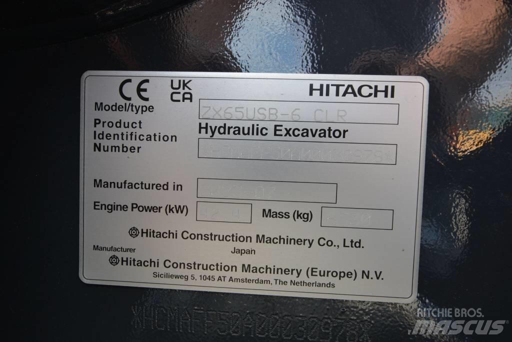 Hitachi ZX 65 USB-6 Mini bageri < 7t
