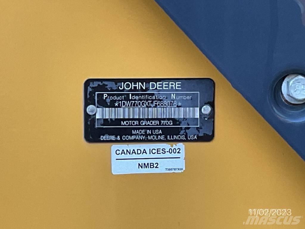 John Deere 770 G Grejderi