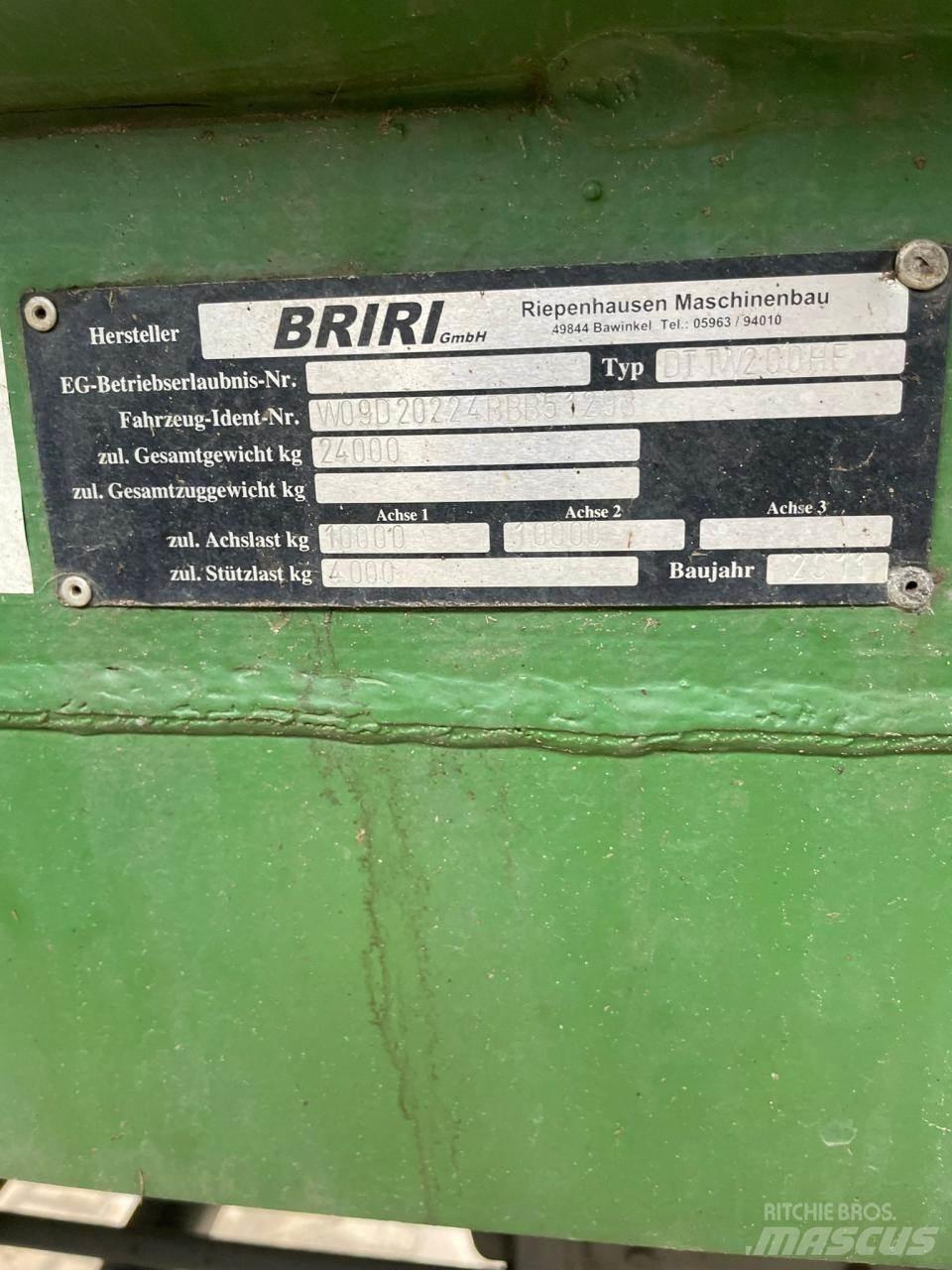 Briri Güllefass Cisterne za djubrivo