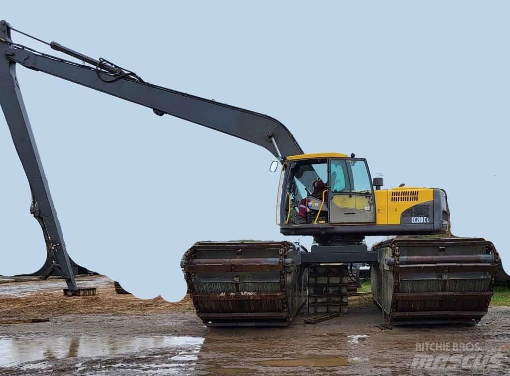 Volvo EC 210 C L Polovni amfibijski bageri