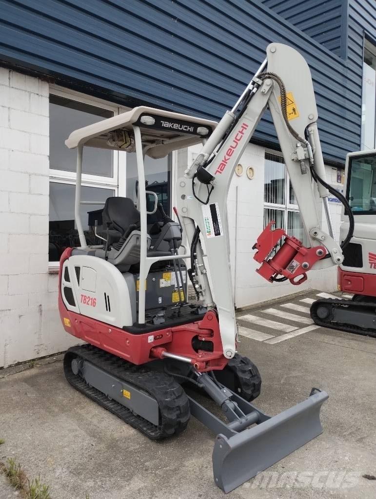 Takeuchi TB 216 Mini bageri < 7t