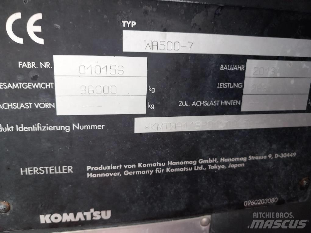 Komatsu WA500-7 Utovarivači na točkove
