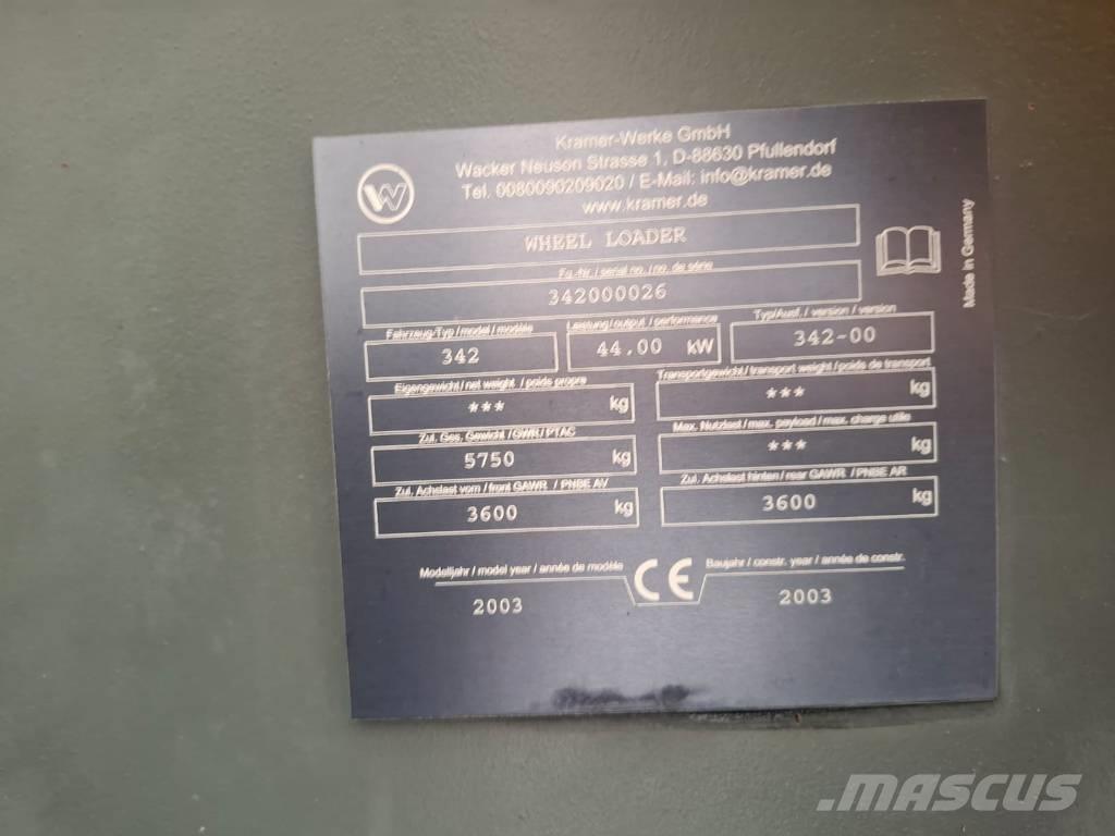 Kramer 380 Utovarivači na točkove