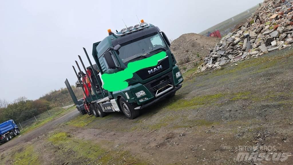 MAN TGX 26.580 Kamioni za drva Šticari