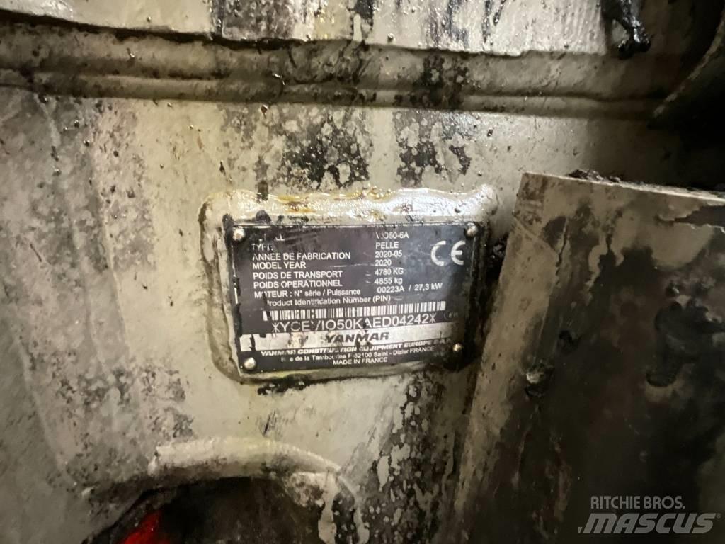 Yanmar Vio 50-6A Mini bageri < 7t