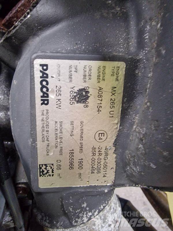 DAF MX265U1 Kargo motori