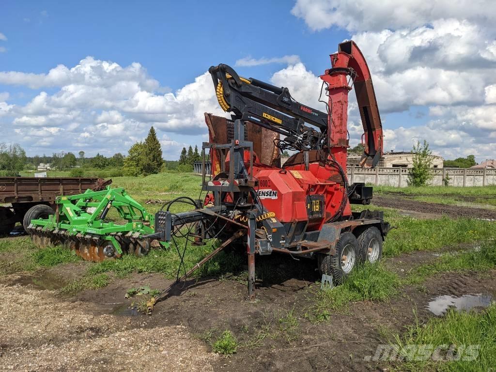 Jensen JT600Z Drobilice drva / čiperi