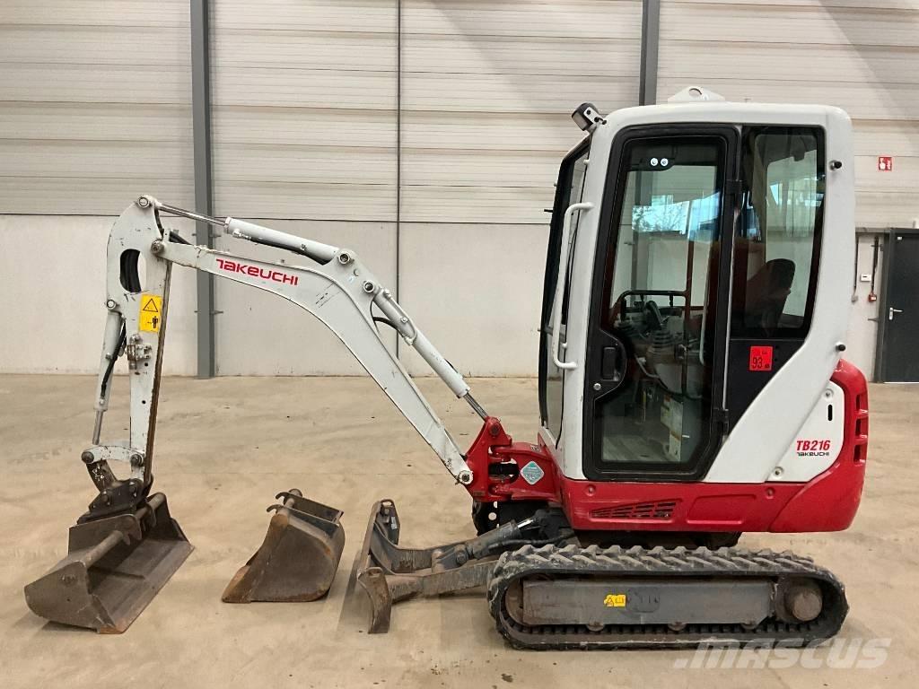 Takeuchi TB 216 Mini bageri < 7t