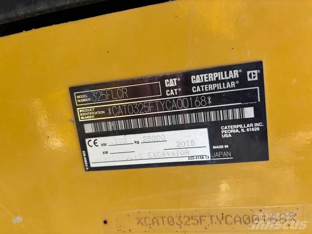 CAT 325 FL CR Bageri guseničari