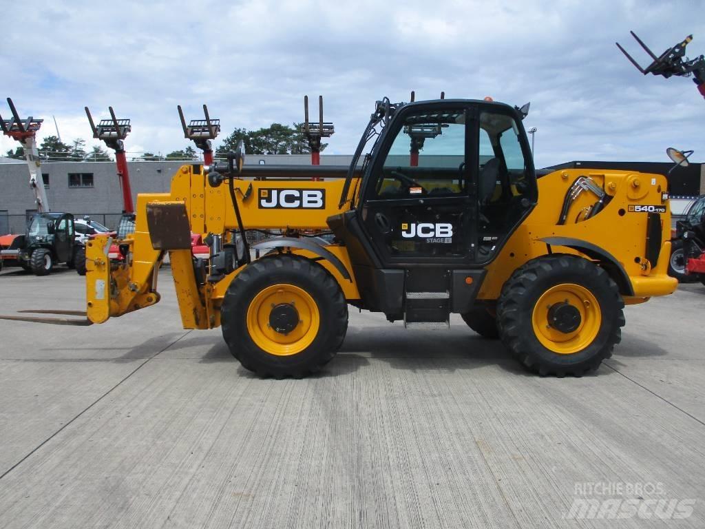 JCB 540-170 (196) Teleskopski viljuškari