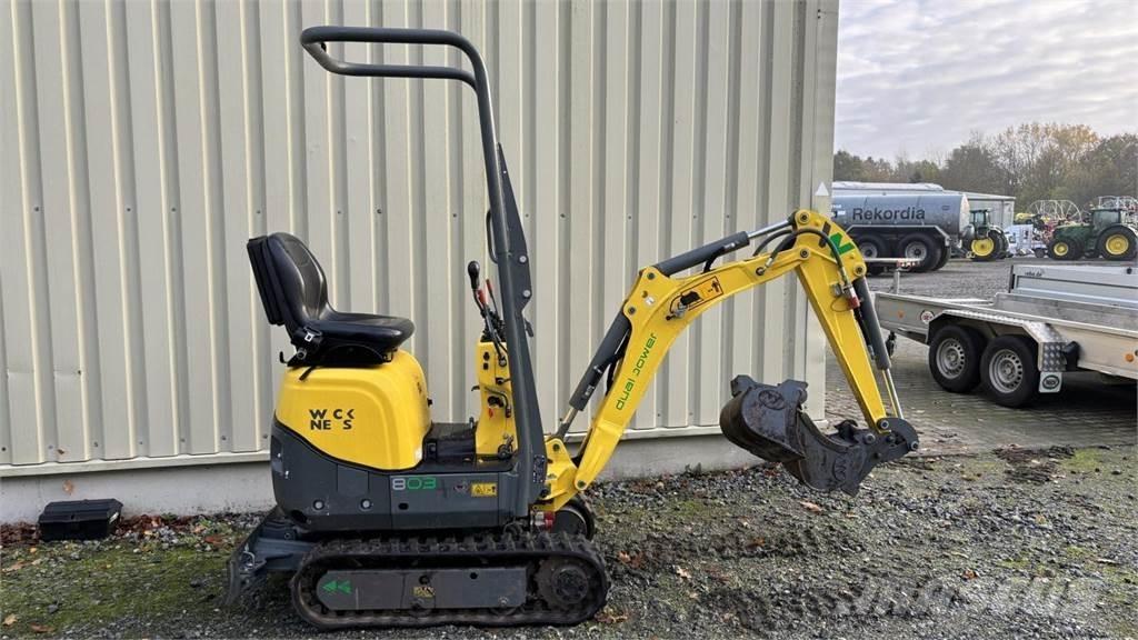 Wacker 803 Mini bageri < 7t