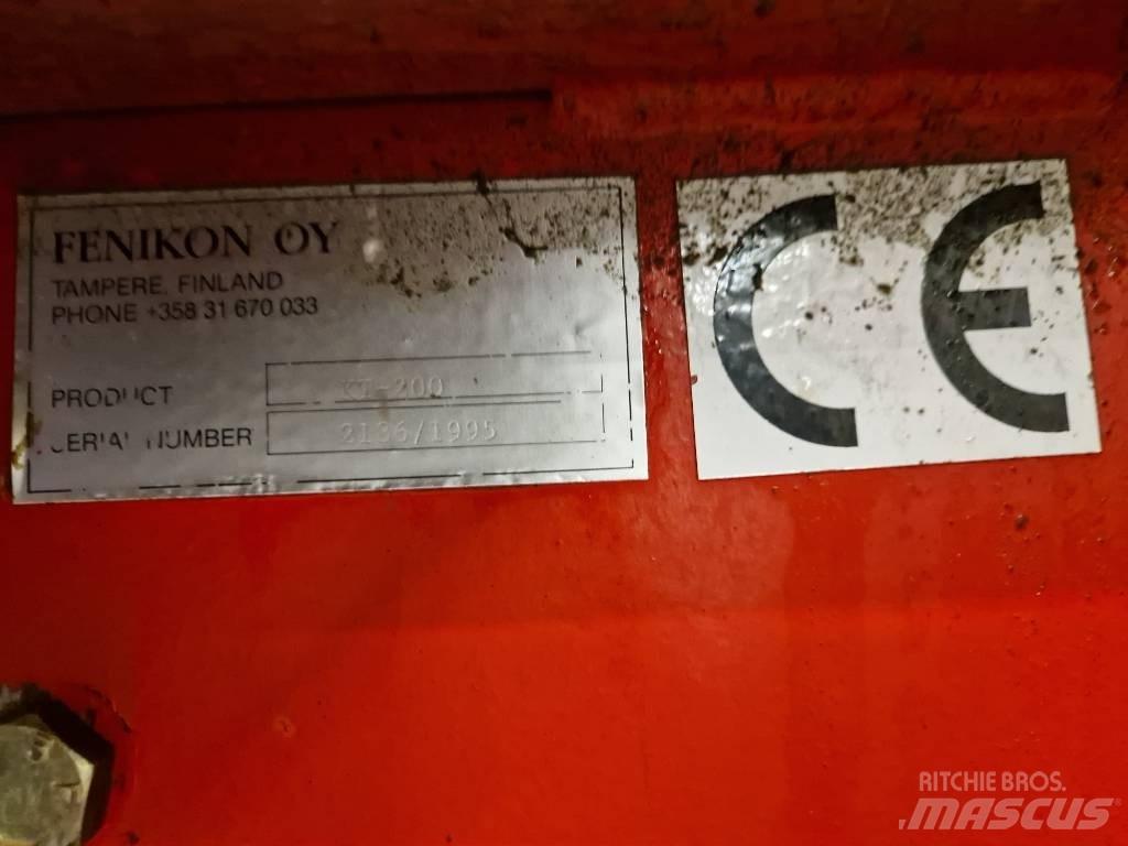  klappi KT-200 Cepači za drva, drobilice za drvo i strugači
