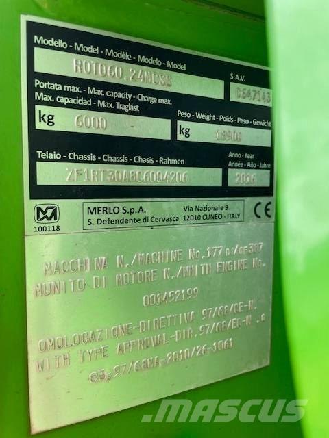 Merlo 60.24 MCSS Teleskopski viljuškari