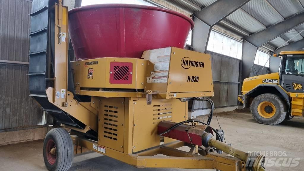 Haybuster H-835 Rezači za bale, oprema za rezanje i odvajanje bal