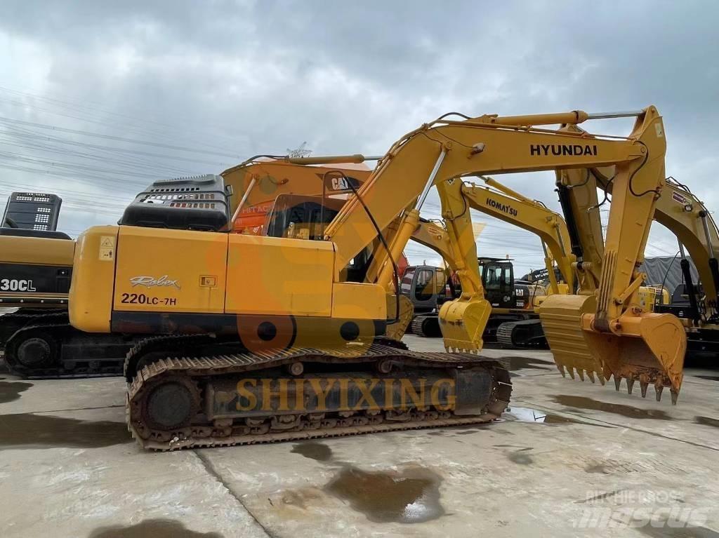 Hyundai Robex 220-7 Bageri guseničari