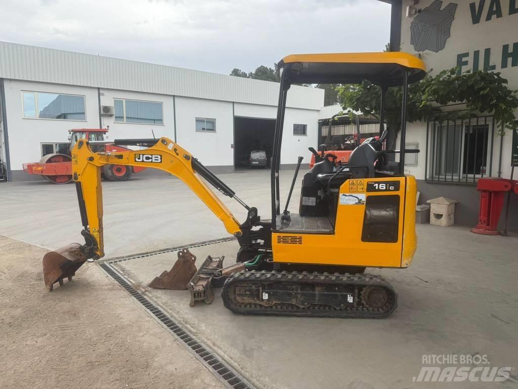 JCB 16 C-1, 821h Mini bageri < 7t