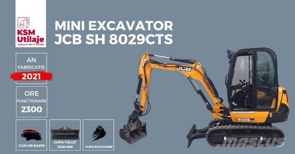 JCB 8029 CTS Mini bageri < 7t