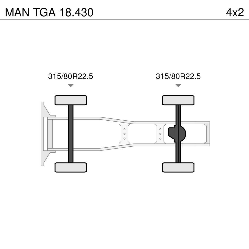 MAN TGA 18.430 Tegljači
