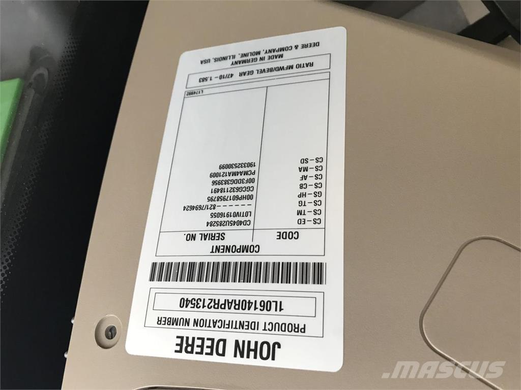 John Deere 6R 140 Traktori