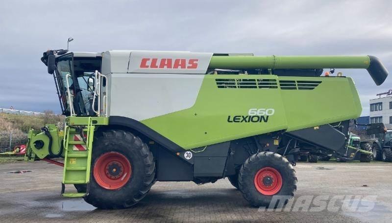 CLAAS LEXION 660 Kombajni