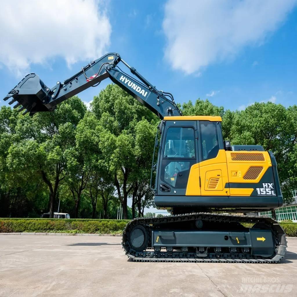 Hyundai HX155 Bageri guseničari