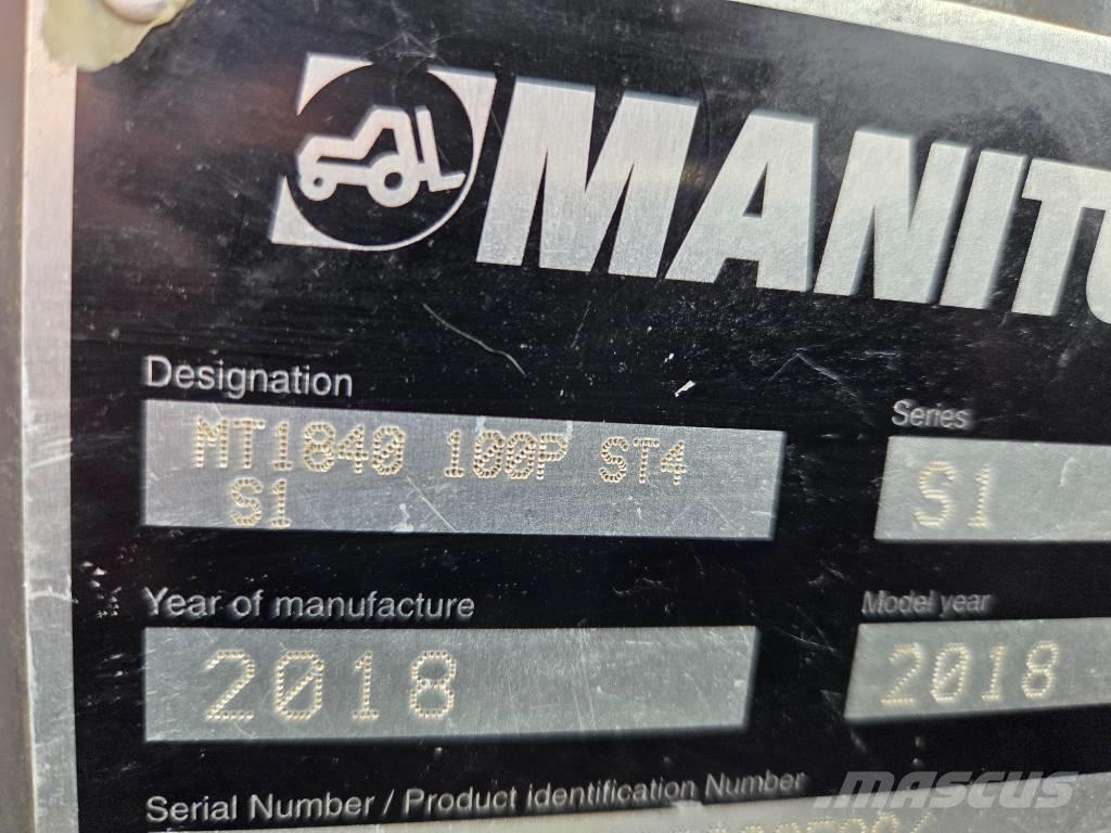 Manitou MT 1840 Teleskopski viljuškari