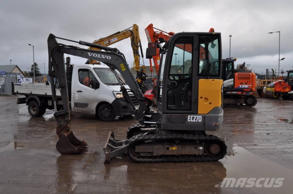Volvo EC 27 D Mini bageri < 7t