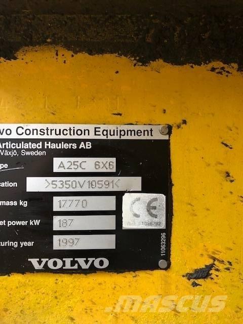 Volvo A 25 C Zglobni damperi