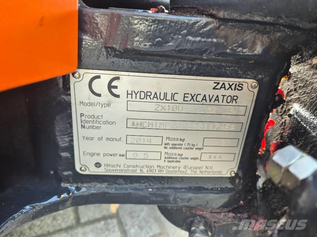 Hitachi ZX 10 U-2 Mini bageri < 7t