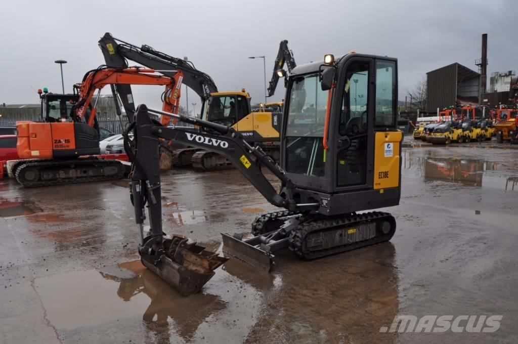 Volvo EC 18 E Mini bageri < 7t