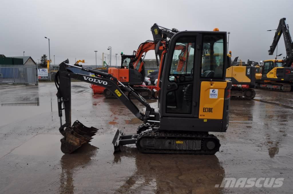 Volvo EC 18 E Mini bageri < 7t