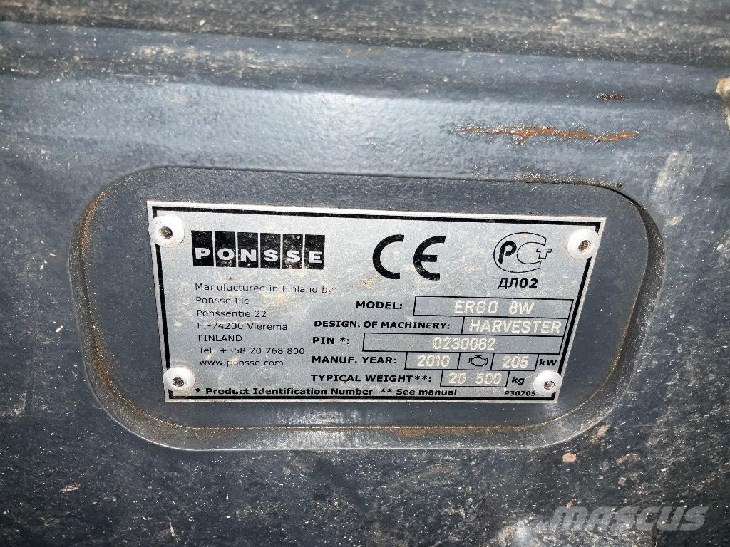 Ponsse ERGO 8W Harversteri